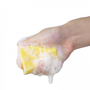 customized cellulose sponge bath cellulose sponge for kits body bath sponge brush